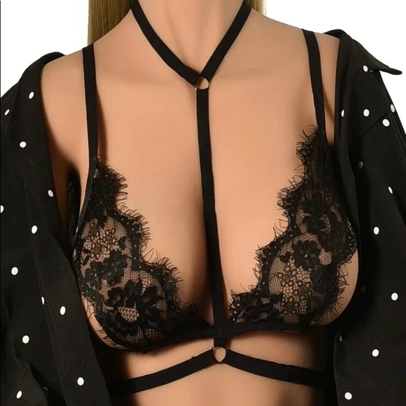 Anthropologie Other - New Lace Harness Cage Bra Harness Sexy Body bondage Top